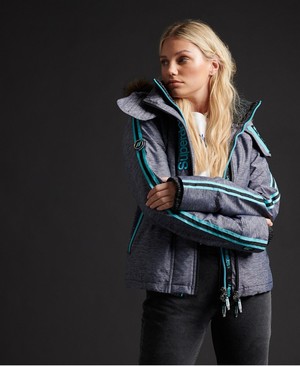 Superdry Limited Edition Hit Sport SD-Windcheater Női Kabát Világos Türkiz | OKHNS7415